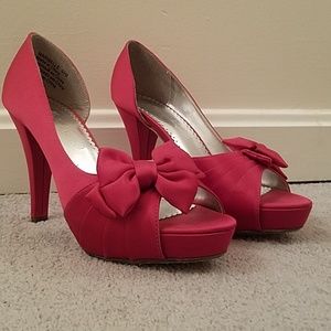 Pink heels